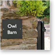 The Owl Barn Sign